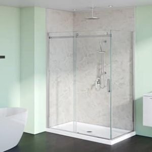 Fibo by Fleurco 2 Sided, Bases & Walls,Shower Base