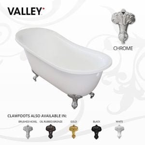 IMPERIAL Acrylic Free Standing Bathtub