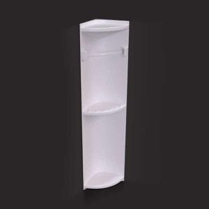 ACRYLIC CORNER SHELF (CRSFWHT)