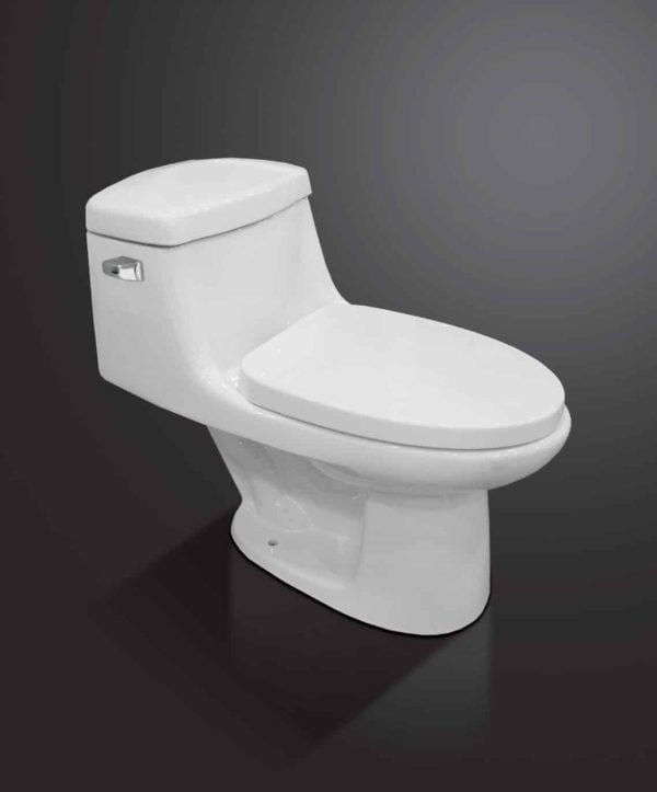 va-8811-128wht – single flush 1-piece toilet