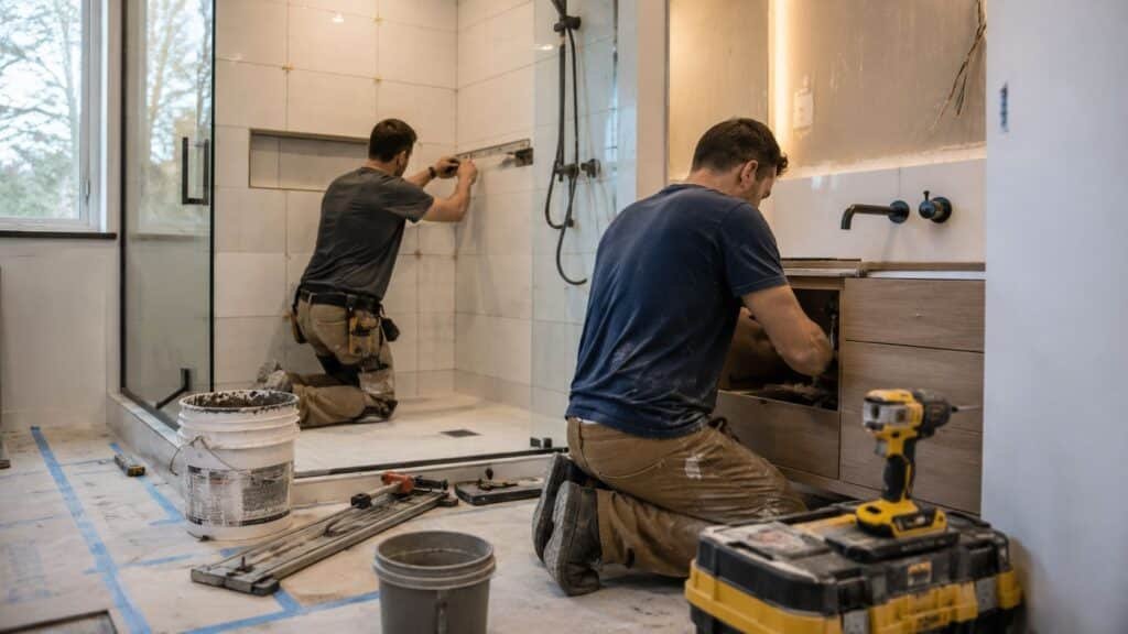 bathroom remodel cost 2026 labour cost
